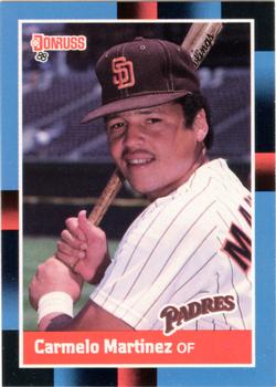 #287 Carmelo Martinez - San Diego Padres - 1988 Donruss Baseball