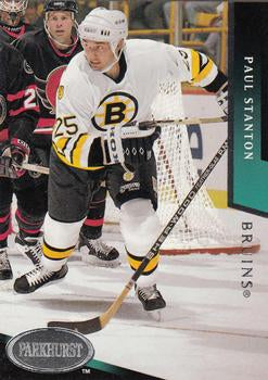 #288 Paul Stanton - Boston Bruins - 1993-94 Parkhurst Hockey