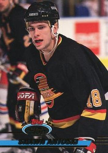 #288 Shawn Antoski - Vancouver Canucks - 1993-94 Stadium Club Hockey