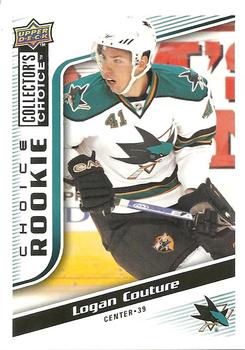 #288 Logan Couture - San Jose Sharks - 2009-10 Collector's Choice Hockey