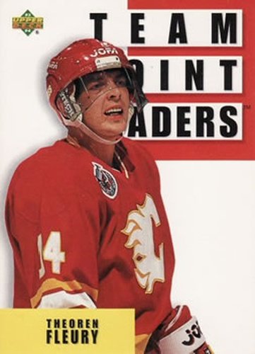 #288 Theoren Fleury - Calgary Flames - 1993-94 Upper Deck Hockey