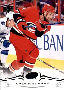 #288 Calvin de Haan - Carolina Hurricanes - 2018-19 Upper Deck Hockey