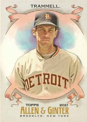 #288 Alan Trammell - Detroit Tigers - 2021 Topps Allen & Ginter Baseball
