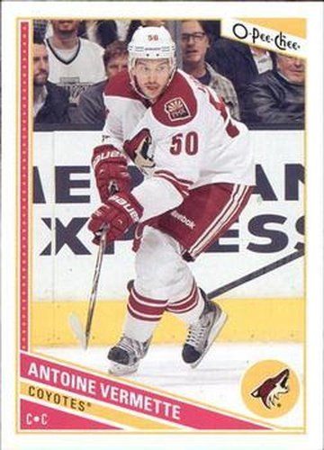 #288 Antoine Vermette - Phoenix Coyotes - 2013-14 O-Pee-Chee Hockey
