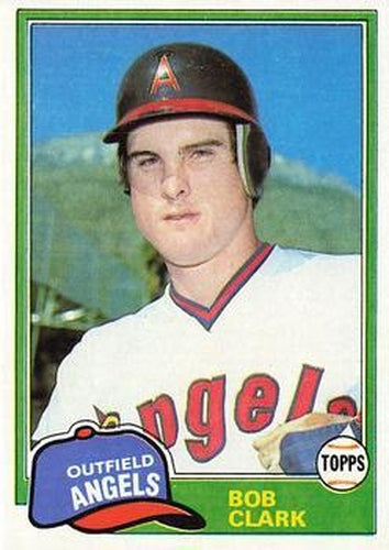 #288 Bob Clark - California Angels - 1981 Topps Baseball