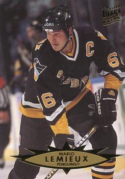 #288 Mario Lemieux - Pittsburgh Penguins - 1995-96 Ultra Hockey