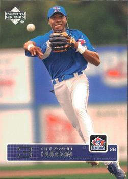 #288 Orlando Hudson - Toronto Blue Jays - 2003 Upper Deck Baseball