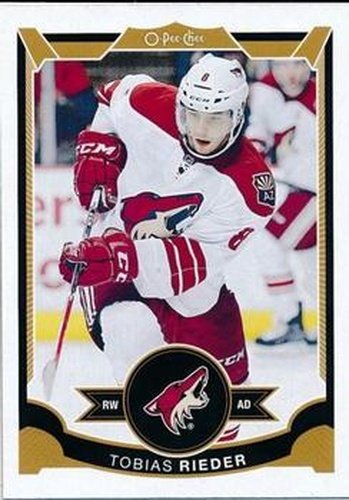 #288 Tobias Rieder - Arizona Coyotes - 2015-16 O-Pee-Chee Hockey