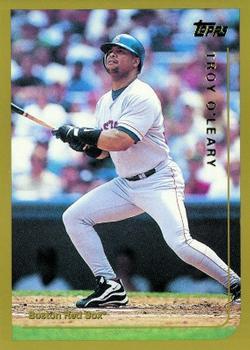 #288 Troy O'Leary - Boston Red Sox - 1999 Topps Baseball