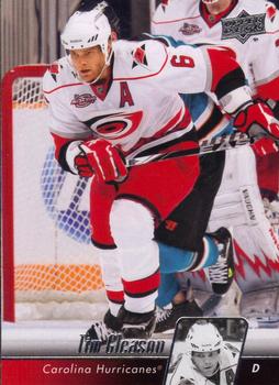 #289 Tim Gleason - Carolina Hurricanes - 2010-11 Upper Deck Hockey