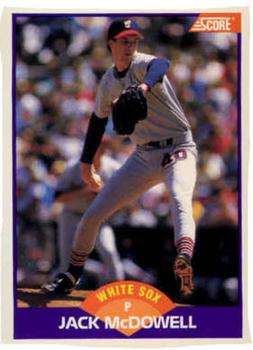 #289 Jack McDowell - Chicago White Sox - 1989 Score Baseball