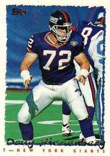 #289 Doug Riesenberg - New York Giants - 1995 Topps Football