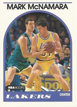 #289 Mark McNamara - Los Angeles Lakers - 1989-90 Hoops Basketball