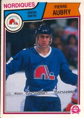 #289 Pierre Aubry - Quebec Nordiques - 1983-84 O-Pee-Chee Hockey