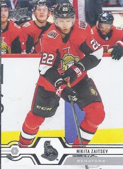 #289 Nikita Zaitsev - Ottawa Senators - 2019-20 Upper Deck Hockey