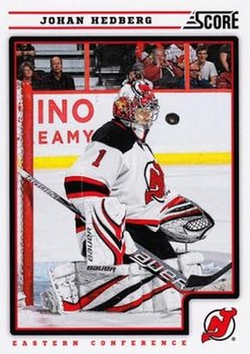 #289 Johan Hedberg - New Jersey Devils - 2012-13 Score Hockey