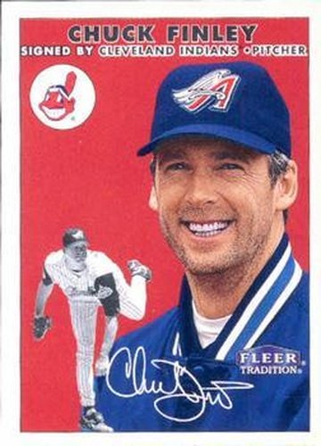 #289 Chuck Finley - Cleveland Indians - 2000 Fleer Tradition Baseball