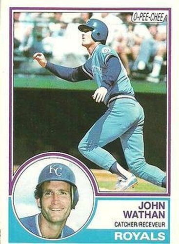 #289 John Wathan - Kansas City Royals - 1983 O-Pee-Chee Baseball