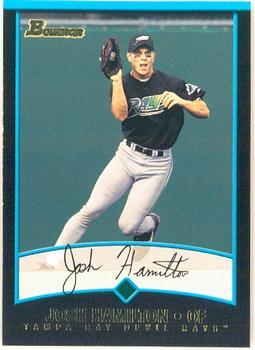 #289 Josh Hamilton - Tampa Bay Devil Rays - 2001 Bowman Baseball