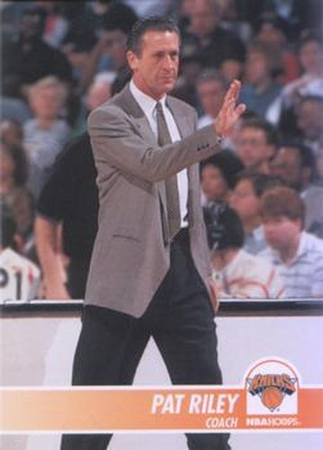 #289 Pat Riley - New York Knicks - 1994-95 Hoops Basketball