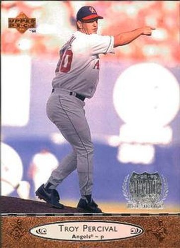 #289 Troy Percival - California Angels - 1996 Upper Deck Baseball
