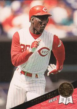#289 Roberto Kelly - Cincinnati Reds - 1993 Leaf Baseball