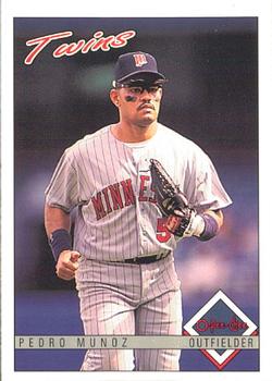 #289 Pedro Munoz - Minnesota Twins - 1993 O-Pee-Chee Baseball