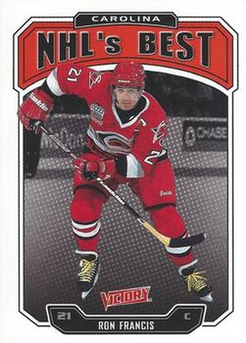 #289 Ron Francis - Carolina Hurricanes - 2000-01 Upper Deck Victory Hockey
