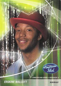 #28 Erskine Walcott - Hawaii - 2004 Fleer American Idol Season 3