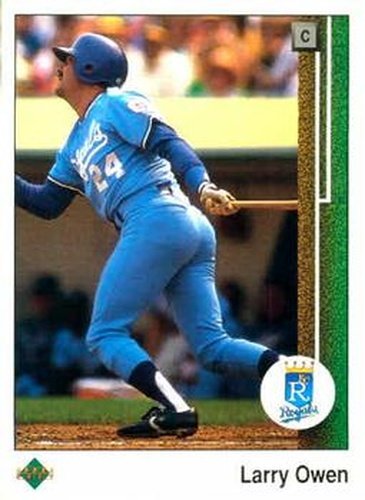 #528 Larry Owen - Kansas City Royals - 1989 Upper Deck Baseball