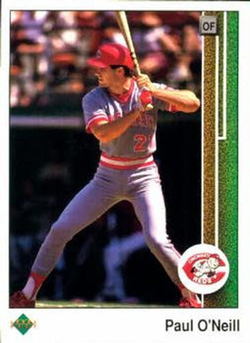 #428 Paul O'Neill - Cincinnati Reds - 1989 Upper Deck Baseball