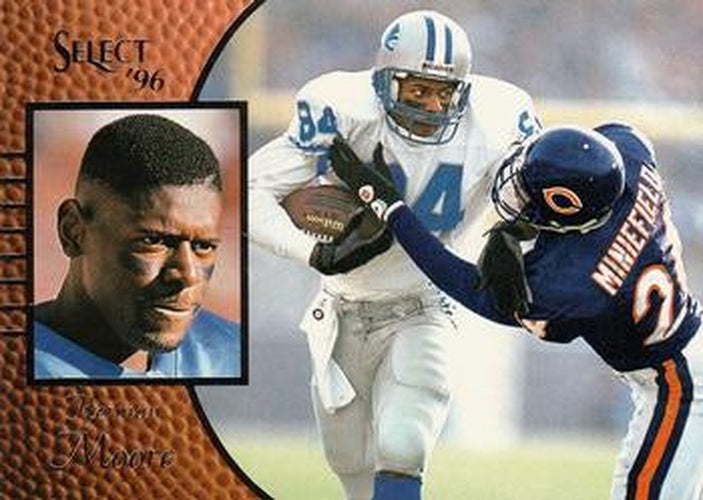 #28 Herman Moore - Detroit Lions - 1996 Select Football