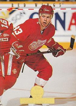 #28 Kris Draper - Detroit Red Wings - 1994-95 Leaf Hockey