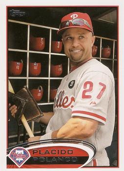 #28 Placido Polanco - Philadelphia Phillies - 2012 Topps Baseball