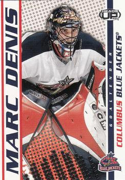 #28 Marc Denis - Columbus Blue Jackets - 2003-04 Pacific Heads Up Hockey
