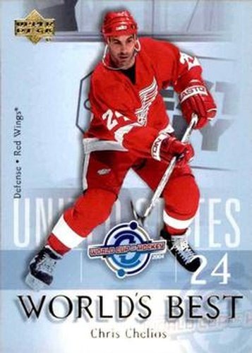#WB28 Chris Chelios - Detroit Red Wings - 2004-05 Upper Deck Hockey - World's Best