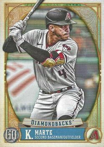 #28 Ketel Marte - Arizona Diamondbacks - 2021 Topps Gypsy Queen Baseball