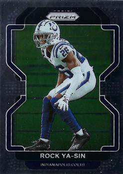 #28 Rock Ya-Sin - Indianapolis Colts - 2021 Panini Prizm Football