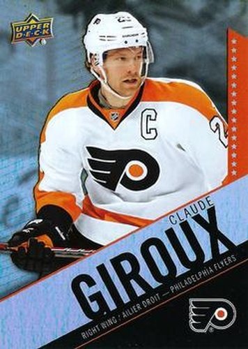 #28 Claude Giroux - Philadelphia Flyers - 2015-16 Upper Deck Tim Hortons Hockey