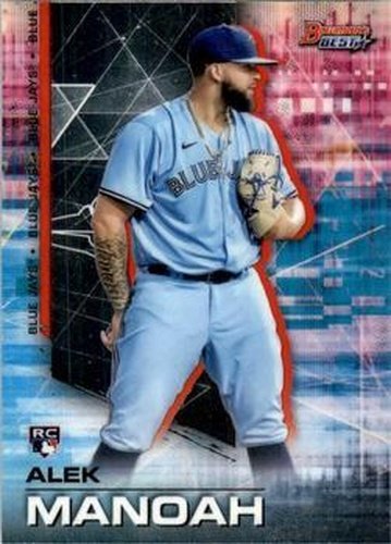 #28 Alek Manoah - Toronto Blue Jays - 2021 Bowman's Best Baseball