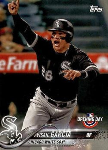 #28 Avisail Garcia - Chicago White Sox - 2018 Topps Opening Day Baseball
