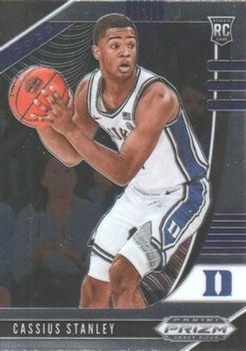 #28 Cassius Stanley - Duke Blue Devils - 2020 Panini Prizm Draft Picks Collegiate Basketball