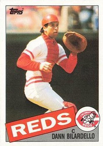 #28 Dann Bilardello - Cincinnati Reds - 1985 Topps Baseball