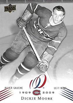 #28 Dickie Moore - Montreal Canadiens - 2008-09 Upper Deck Montreal Canadiens Centennial Hockey