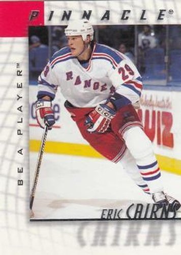 #28 Eric Cairns - New York Rangers - 1997-98 Pinnacle Be a Player Hockey