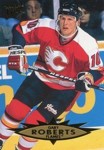 #28 Gary Roberts - Calgary Flames - 1995-96 Ultra Hockey