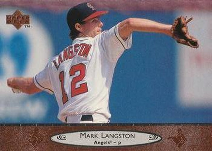#28 Mark Langston - California Angels - 1996 Upper Deck Baseball