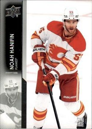 #28 Noah Hanifin - Calgary Flames - 2021-22 Upper Deck Hockey