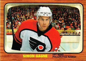 #28 Simon Gagne - Philadelphia Flyers - 2002-03 Topps Heritage Hockey