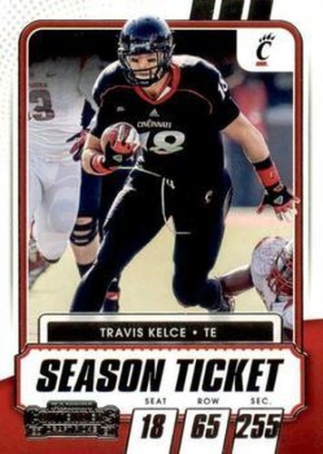 #28 Travis Kelce - Cincinnati Bearcats - 2021 Panini Contenders Draft Picks Football
